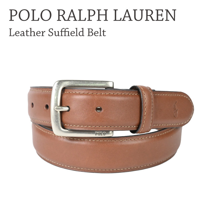 POLO RALPH LAUREN ラルフローレン Leather Suffield Belt 405913734 