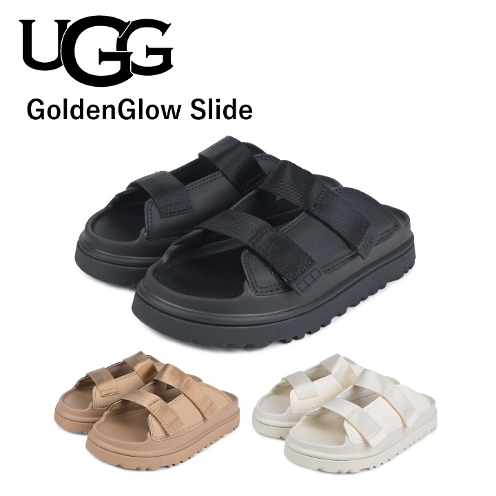 【新品未使用】UGG キッズサンダル 21cm GOLDENGLow UGG アグ サンダル ストラップサンダル ゴールデングロウ キッズ
