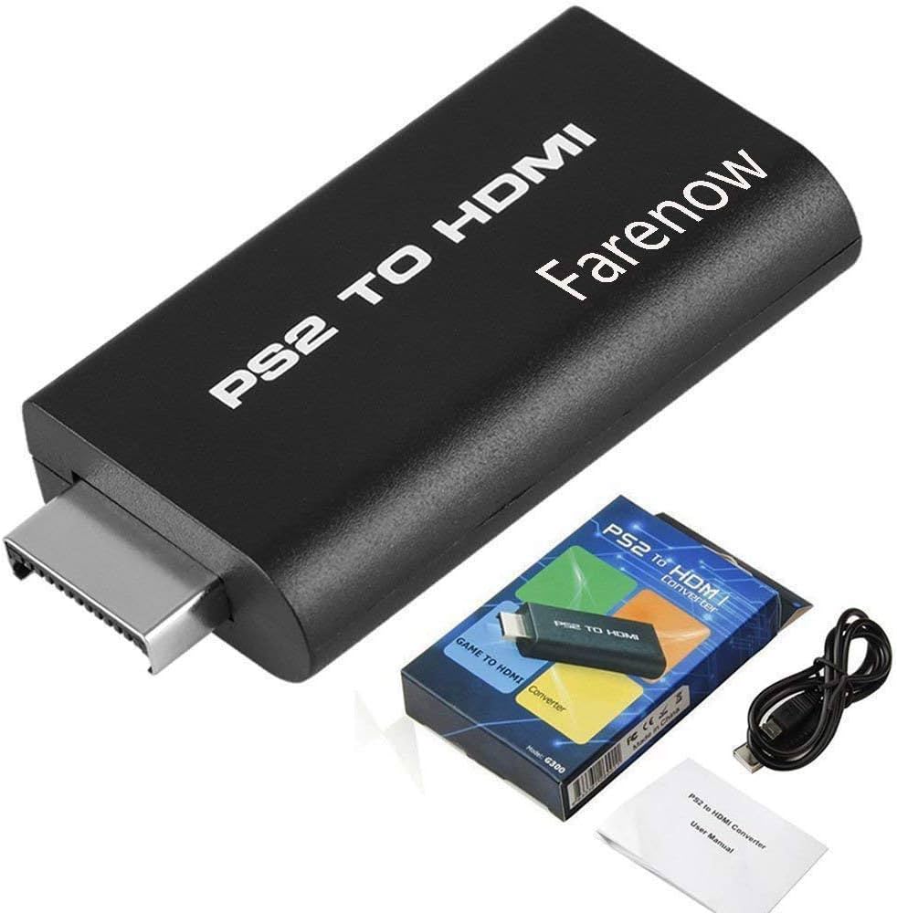 PlayStation 2 HDMI変換 Amazon.co.jp: PS2 HDMI変換アダプタ-PS2 TO HDMI コンバーター