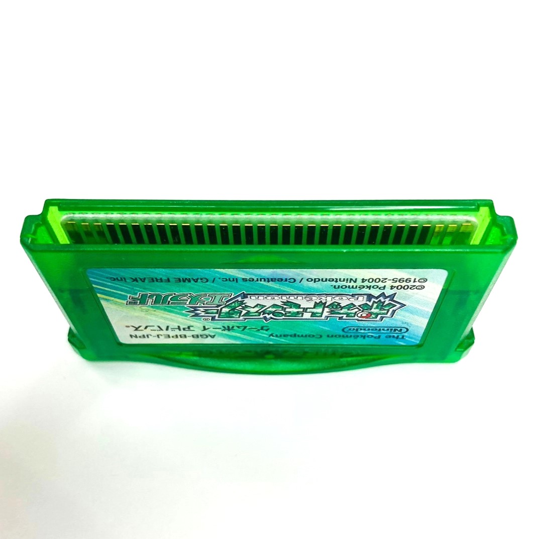 GBA ゲームボーイアドバンス ポケットモンスター エメラルド 新品 電池 