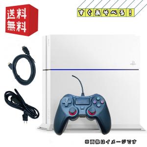 PS4 初期型 本体 【すぐ遊べるセット】500GB [ジェット・ブラック/グレイシャー・ホワイト ...