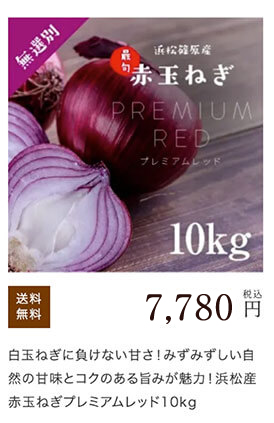  浜松産赤玉ねぎ 10kg