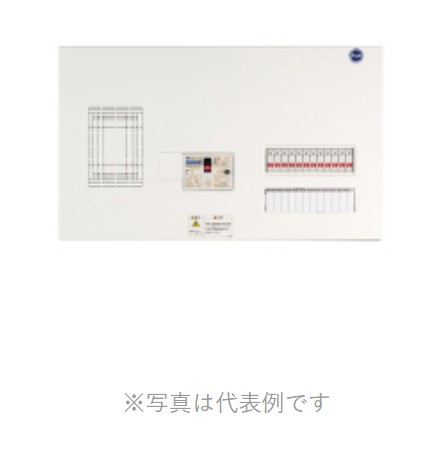 河村電器 ELE4084 Ezライン（フタなし） リミッタースペース付 横1列タイプ 8+4 主幹容量ELB3P40A カワムラ | ブランド登録なし