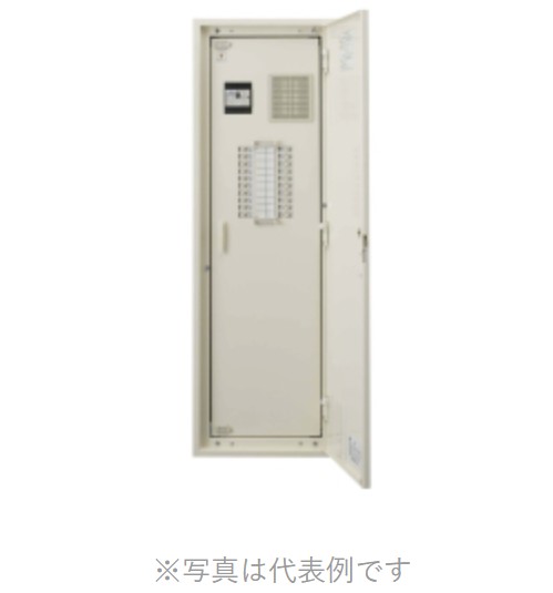 河村電器産業 EQR121028N ベージュ 電灯分電盤 リモコンリレー回路実装12（0スペース）28+2 主幹容量ELB3P100A