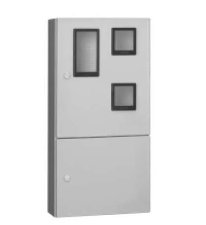 河村電器 MI121P 引込計器盤用 屋根無タイプ 屋内外兼用 木製基板 WHMスペース付 ベージュ カワムラ | ブランド登録なし