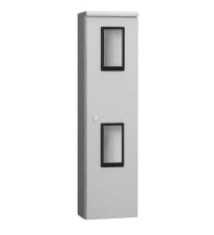 河村電器 MO200V 引込計器盤用キャビネット 屋外用 木製基板 WHMスペース付 ベージュ カワムラ | ブランド登録なし