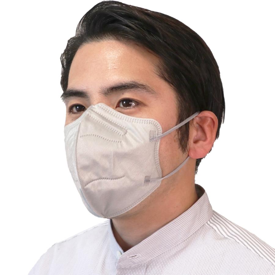 カラフルガード３D 5層 立体 内側コットン マスク バルク包装 5枚ｘ４ 20枚 日本製｜daido-health-tech｜09