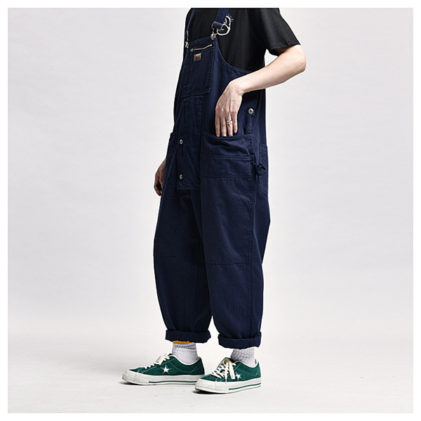 メンズ オーバーオール 切り替 メンズ サロペットパンツ ジーンズ つなぎ オールインワン 作業服 大きいサイズ アメカジ カーゴパンツ カジュアル おしゃれ