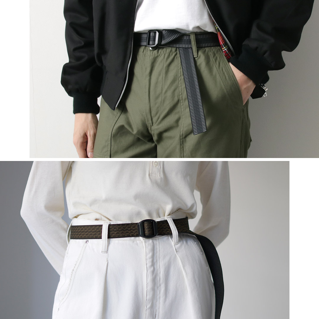 【USA製正規品】【極美品】BISON DESIGNS 高級オイルドレザーベルト BISON DESIGNS BISON DESIGNS（バイソン デザインズ） ウェービング
