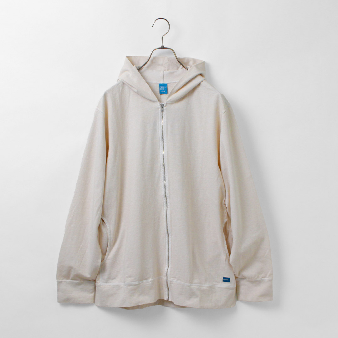 GOOD ON ON（グッドオン） ジップTEEパーカー ピグメントダイ