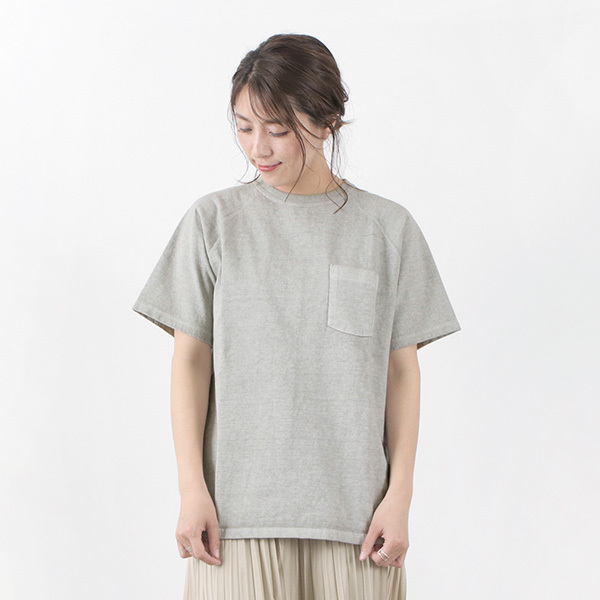 楽ちんキレイ見え》ラウンドヘムシンプルロングプルオーバー（T