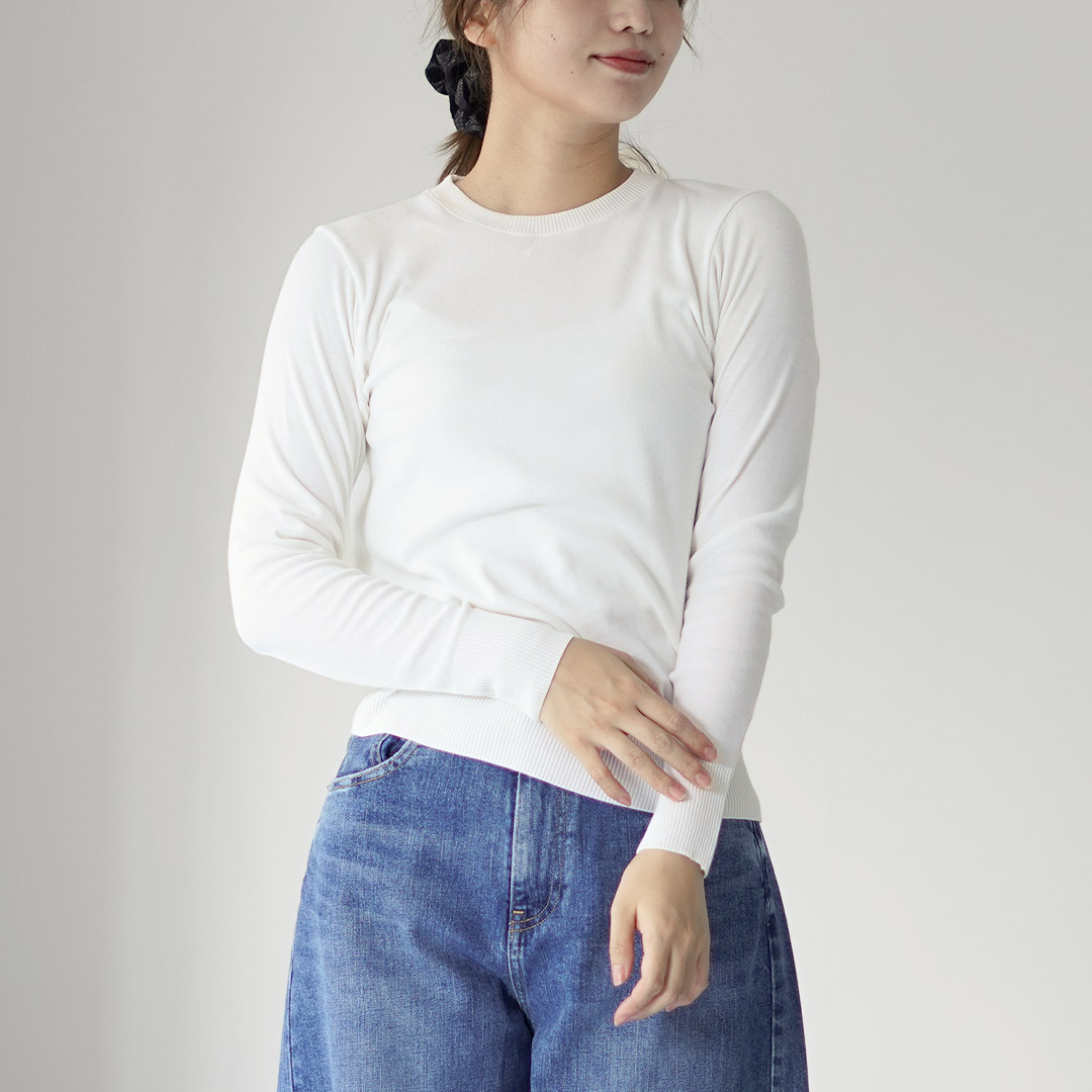 gicipi（ジチピ） フラーゴラ クルーネック ジャストフィット