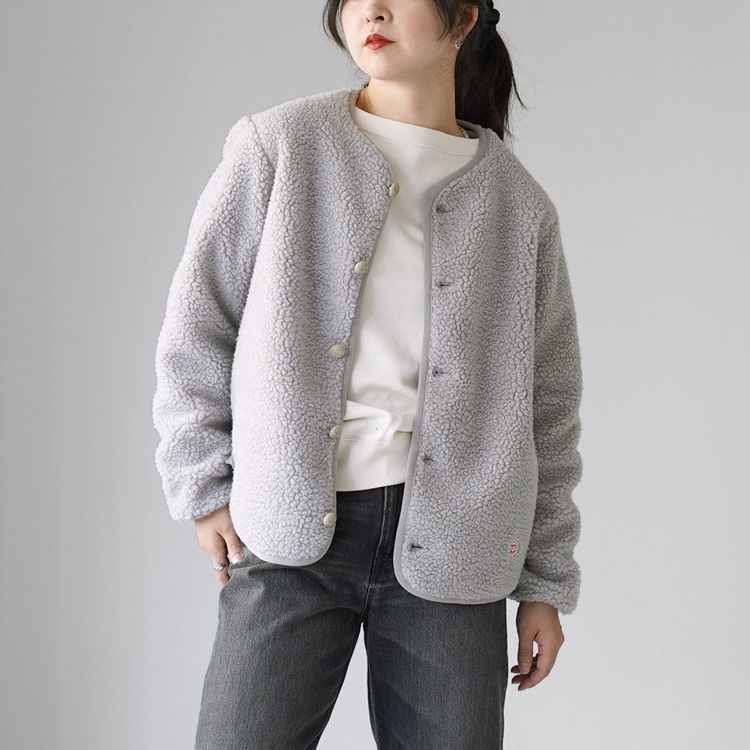 VINCENT ET MIREILLE（ヴァンソン エ ミレイユ） ボア カーディガン