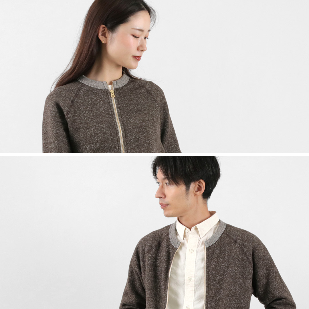 Kepani KEPANI（ケパニ） 別注 クルーネック フルジップ