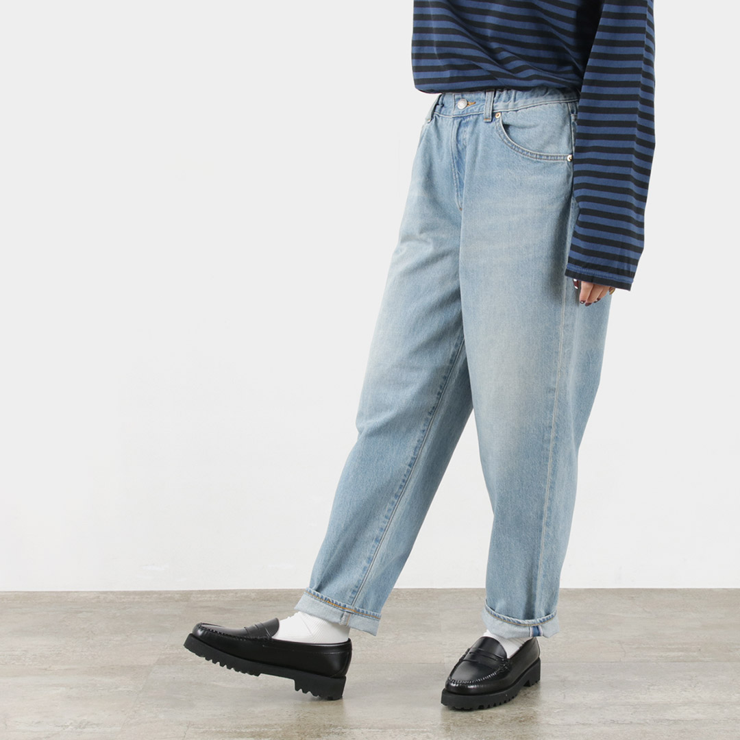 HARVESTY HARVESTY（ハーベスティ） ビッグ デニムパンツ ユーズド