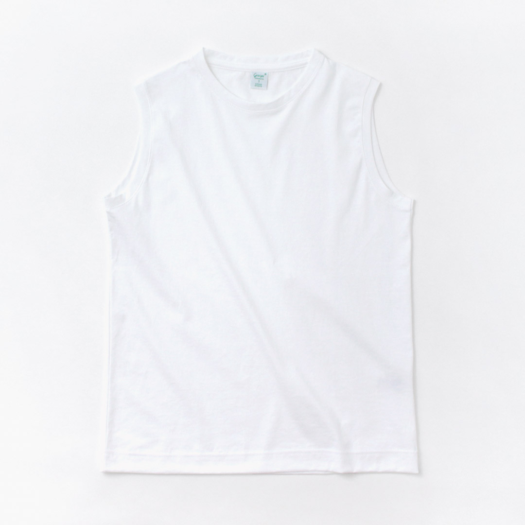 GICIPI（ジチピ） アッチャーイオ Vネック ノースリーブシャツ / レディース トップス インナー ACCIAIO V-Neck N/S TEE gicipi GICIPI（ジチピ） アッチャーイオ Vネック ノースリーブ