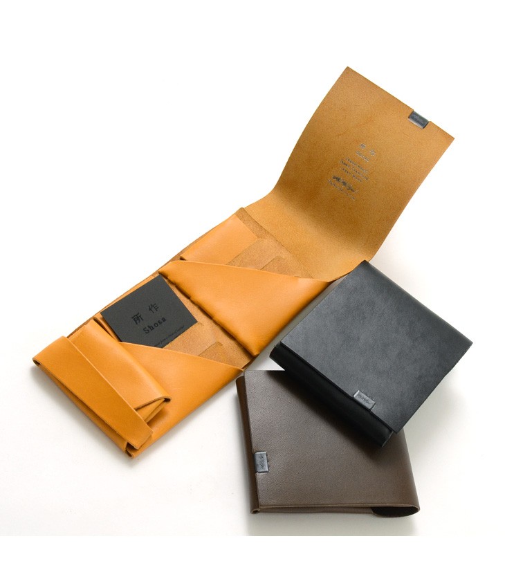 所作 所作（しょさ） [A] ショートウォレット2.0 / 財布 革 三つ折財布