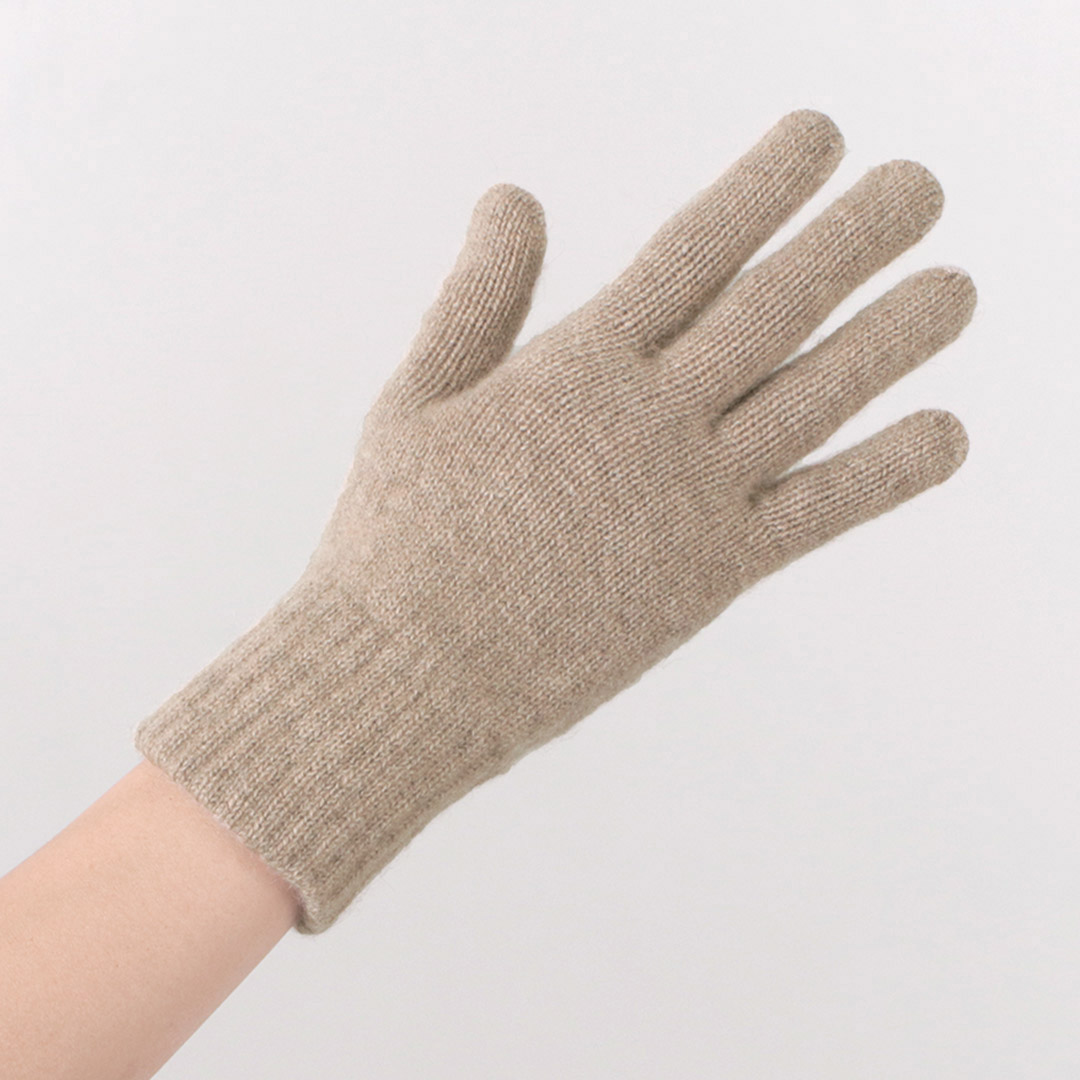 WILLIAM BRUNTON（ウィリアムブラントン） カシミア プレーン グローブ