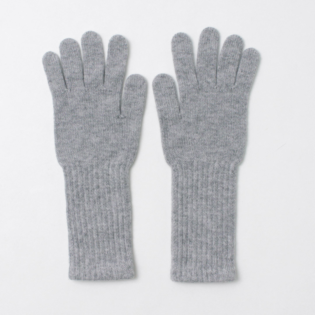 WILLIAM BRUNTON（ウィリアムブラントン） カシミヤ ロングリブカフ