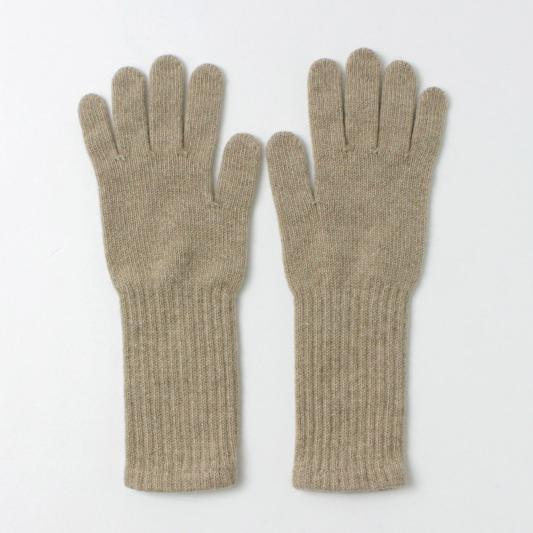 WILLIAM BRUNTON（ウィリアムブラントン） カシミヤ ロングリブカフ