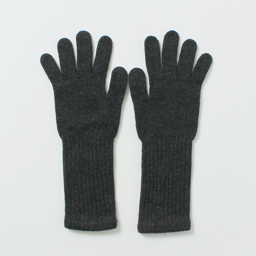 WILLIAM BRUNTON（ウィリアムブラントン） カシミヤ ロングリブカフ