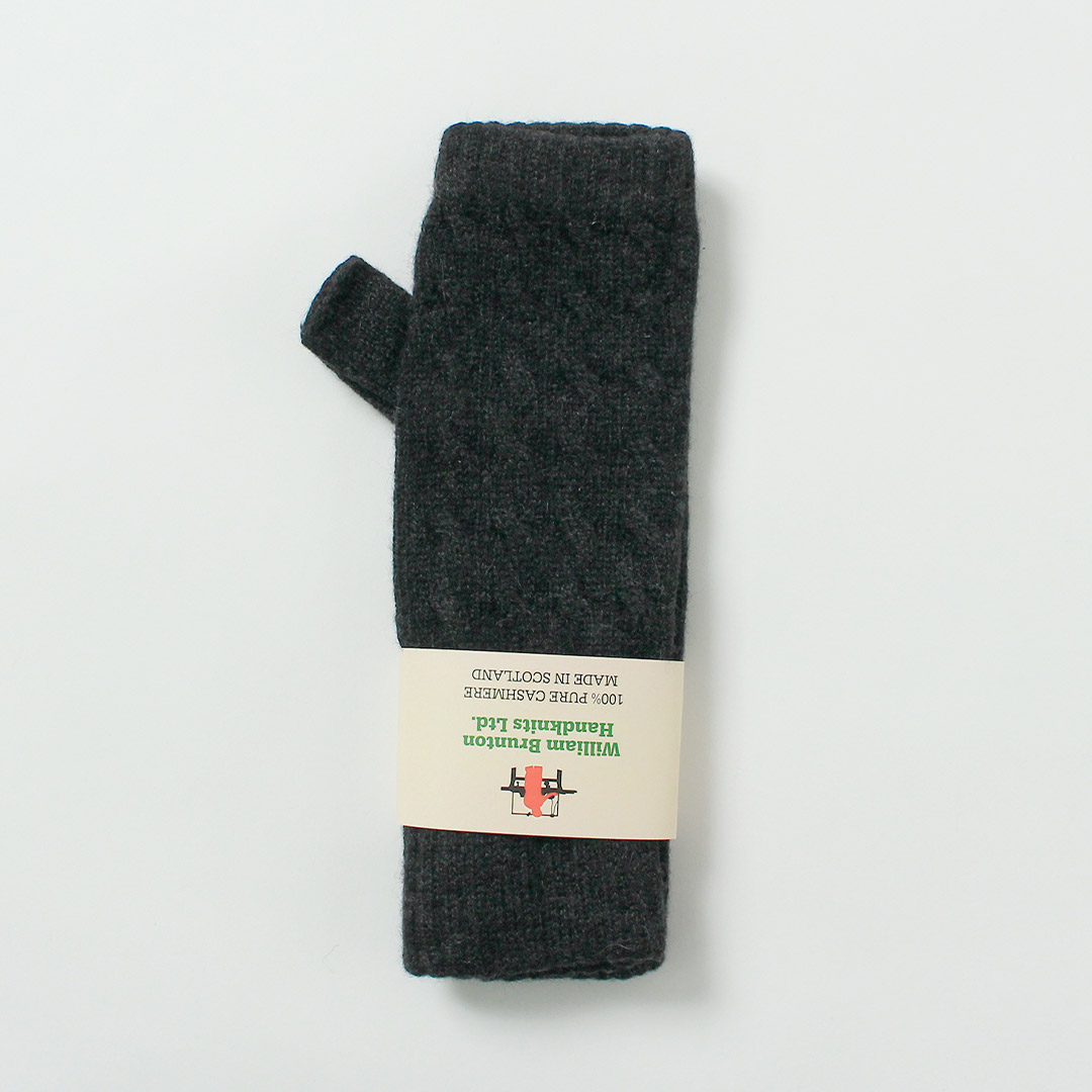 WILLIAM BRUNTON（ウィリアムブラントン） カシミヤ ケーブル リスト