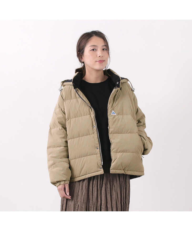 即発送可能 レディース ジャケット ダウン リンドン Heights ケープハイツ Cape フリーハンドで携行できる機能性アウター アウター 年モデル ラグラン コート アウター Knowledge21 Com