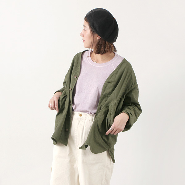 GOHEMP（ゴーヘンプ） 別注 ベンダーノーカラー ジャケット / ヘンプ