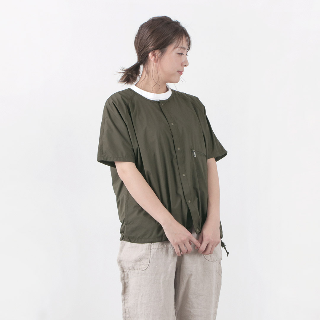 MOUNTAIN EQUIPMENT（マウンテンイクイップメント） パーテックス エクリブリウム スナップTシャツ / 半袖｜daigochi｜03