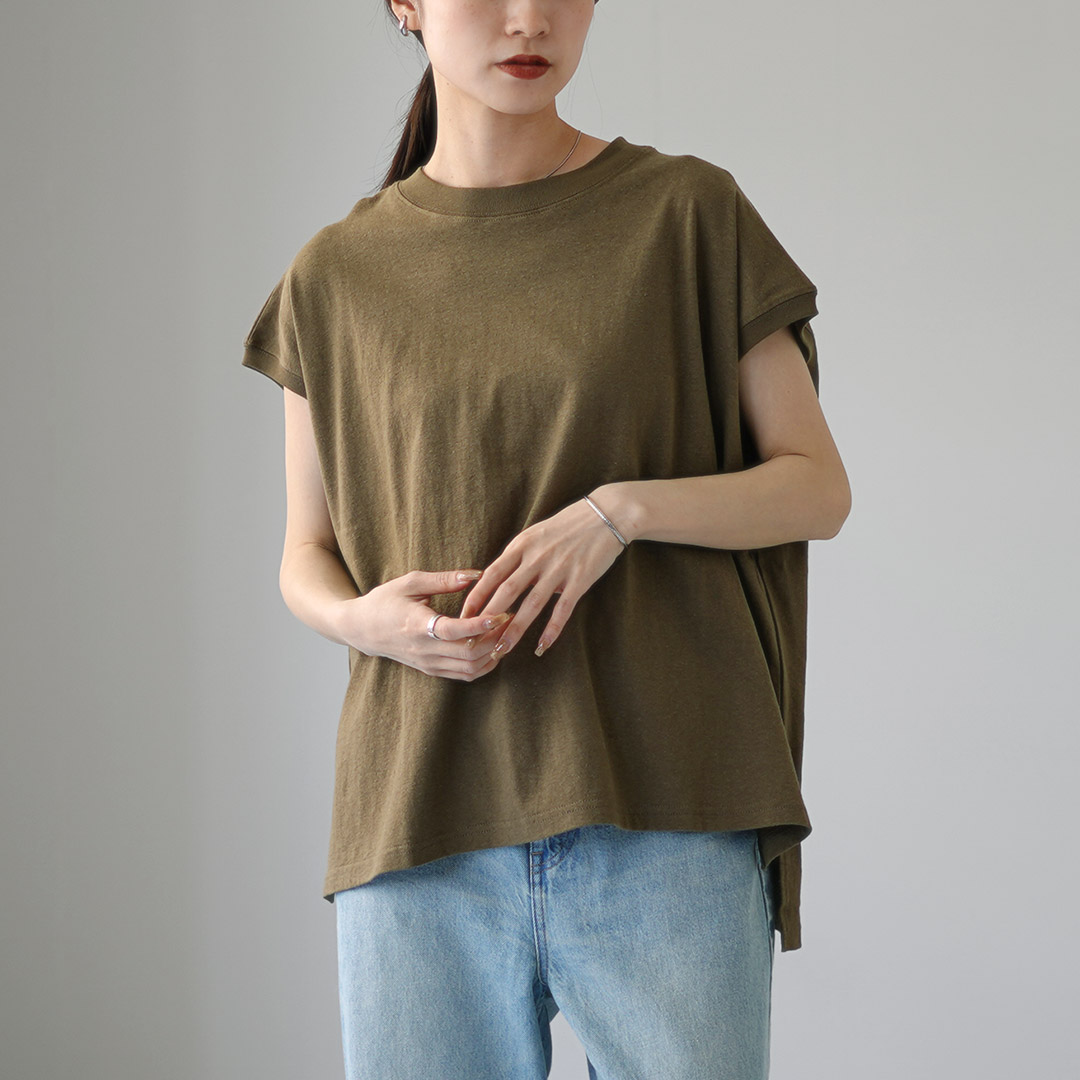 Tシャツ(半袖/袖なし) French puff sleeve tee 正規品】THE NORTH FACE PURPLE LABEL ノースフェイス パープル