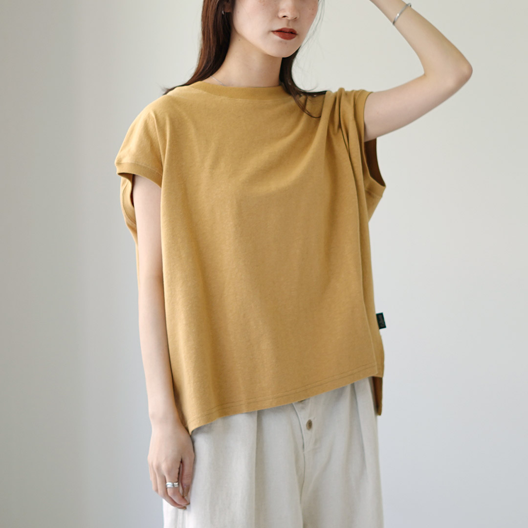 GOHEMP（ゴーヘンプ） ハニー スリーブレス Tシャツ / レディース