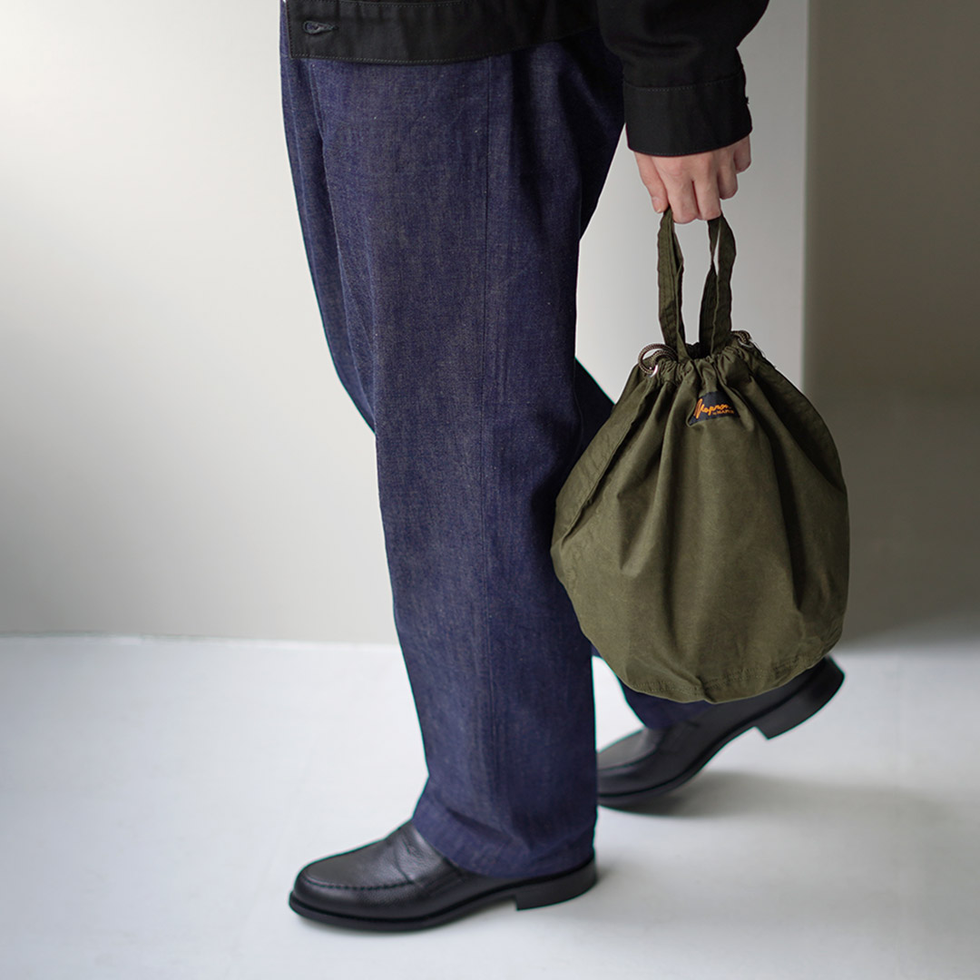 napron（ナプロン） 別注 パラフィン ペイシェントバック 13L/M/ 鞄