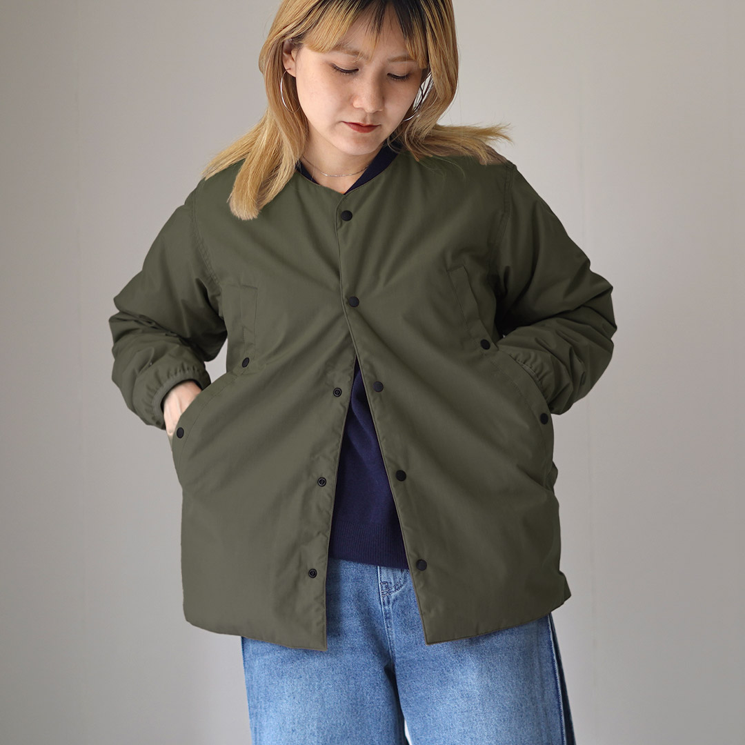 NANGA（ナンガ） 別注 HINOC ヒノック ダウンカーディガンジャケット