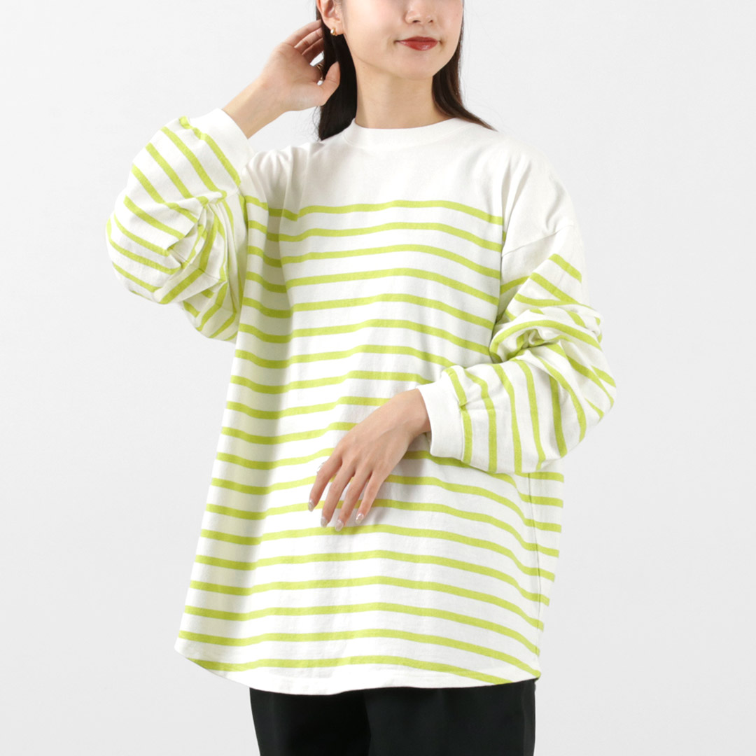 SHINZONE（シンゾーン） パネルボーダートップ 22SMSCU03 / レディース トップス カットソー ロンT 30％OFF】SHINZONE（シンゾーン） パネルボーダートップ