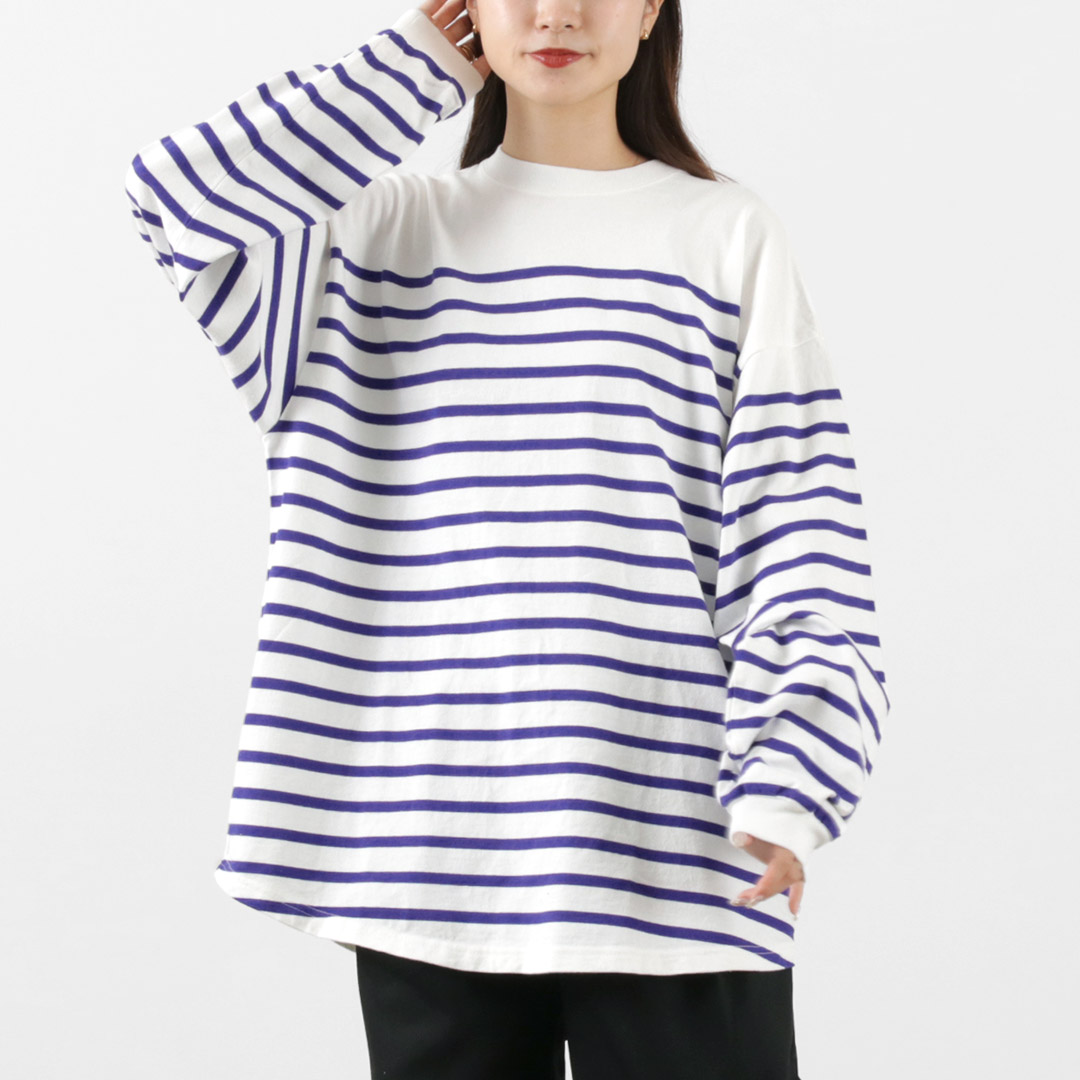 SHINZONE（シンゾーン） パネルボーダートップ 22SMSCU03 / レディース トップス カットソー ロンT 30％OFF】SHINZONE（シンゾーン） パネルボーダートップ