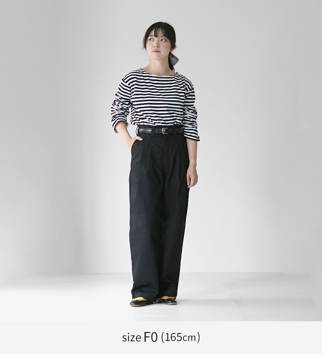 Shinzone（シンゾーン） マリンボーダー Tシャツ 19SMSCU93