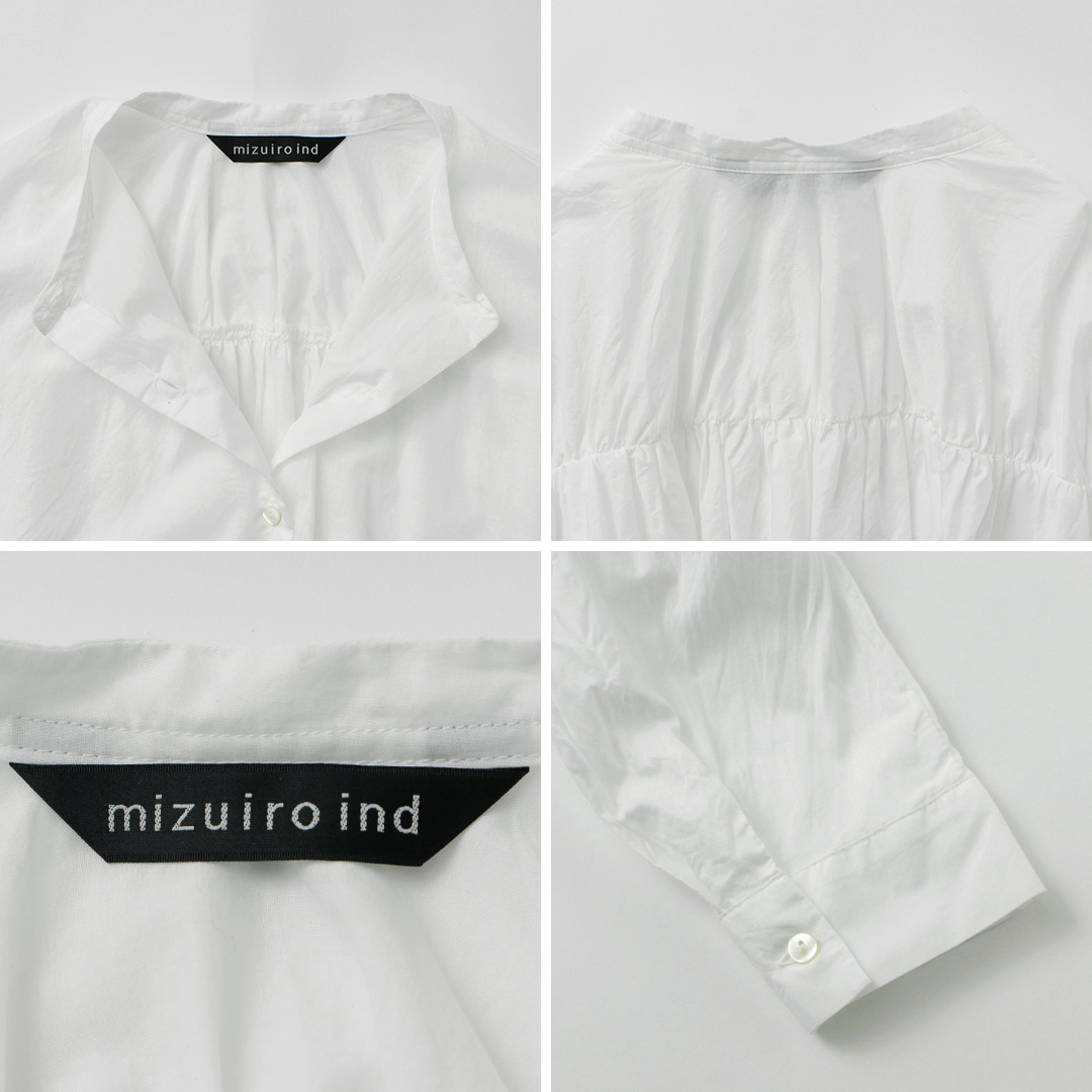mizuiroind mizuiro ind（ミズイロインド） バックギャザー