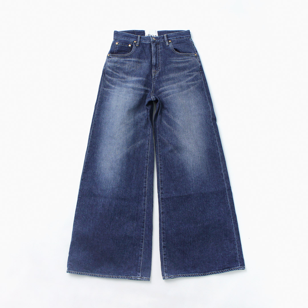 URVIN by JAPAN BLUE JEANS（アーヴィン） ワイド フレア デニムパンツ