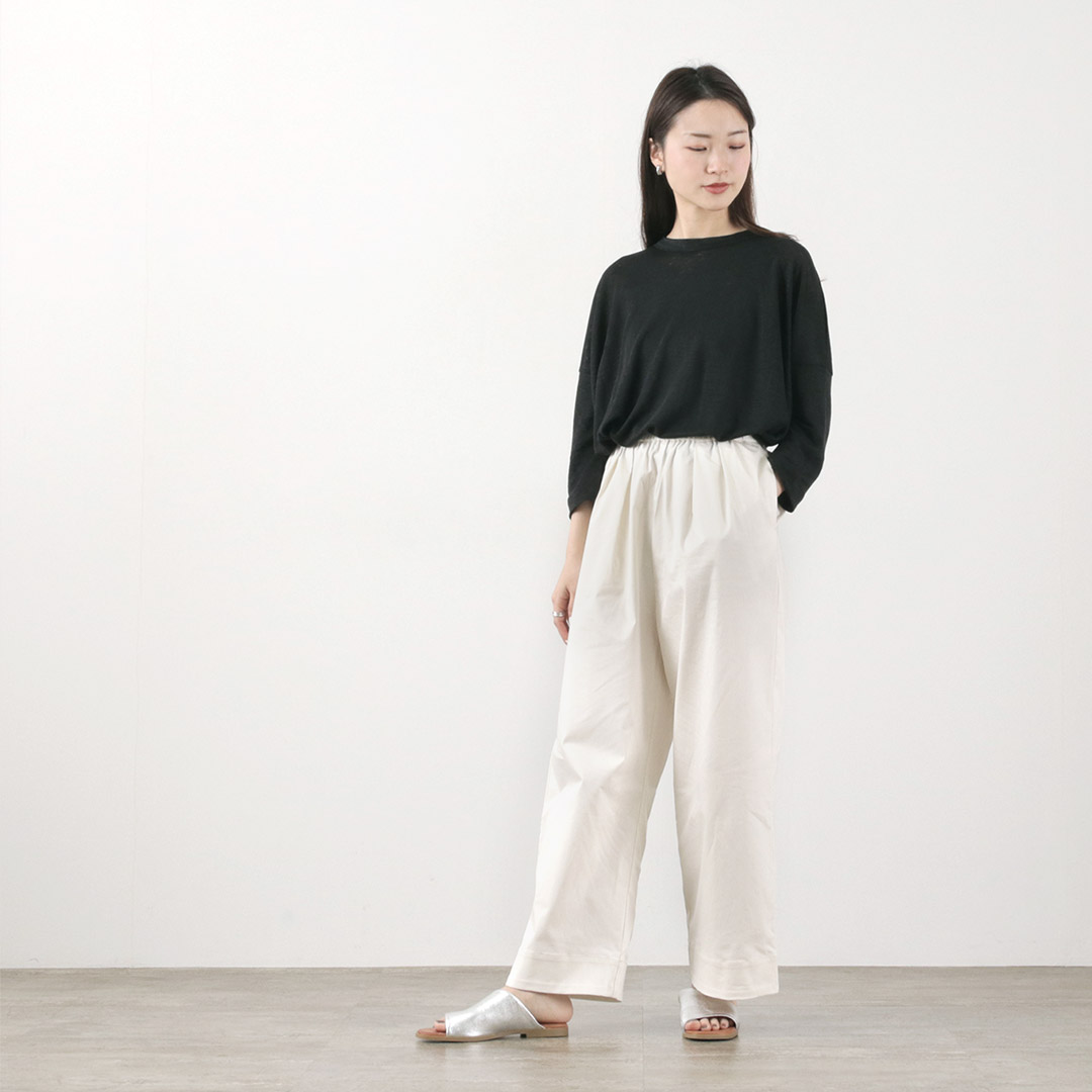 やすねぇ様♡バリ　BARI フラットサンダル　新品未使用　24㎝ やすねぇ様♡バリ BARI フラットサンダル 新品未使用 24