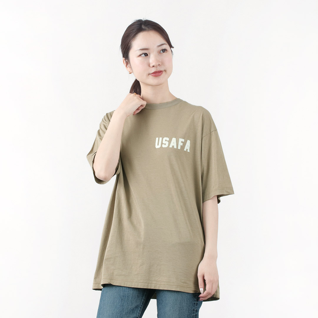 SHINZONE（シンゾーン） USAFA Tシャツ 22MMSCU10 / レディース 半袖 プリント リンガー Shinzone SHINZONE（シンゾーン） USAFA Tシャツ 22MMSCU10
