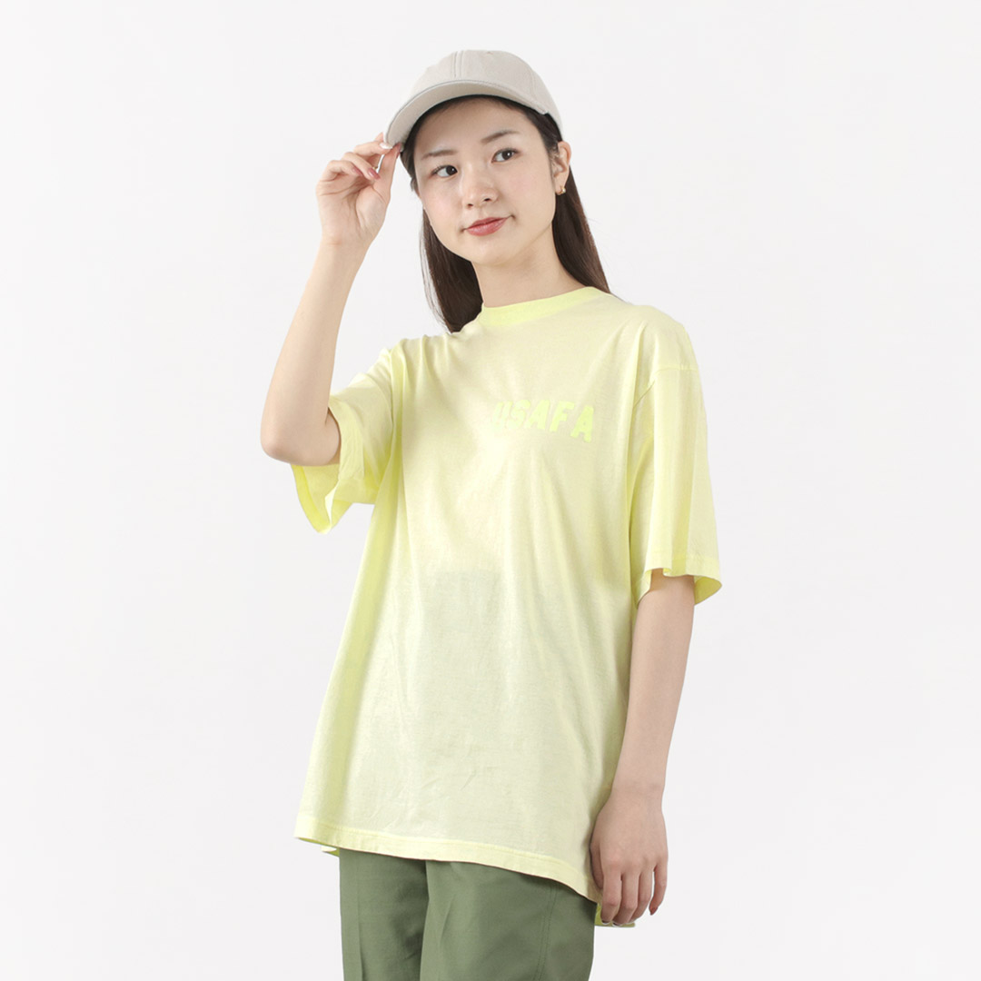 SHINZONE（シンゾーン） USAFA Tシャツ 22MMSCU10 / レディース 半袖 プリント リンガー Shinzone SHINZONE（シンゾーン） USAFA Tシャツ 22MMSCU10