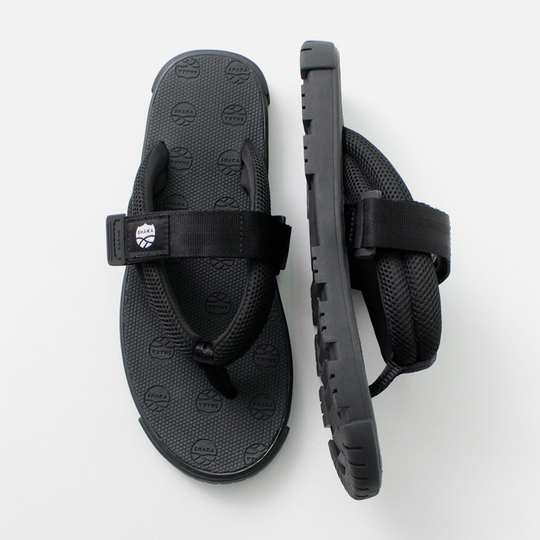 SHAKAゼブラ柄 トングサンダル SANDAL SHAKA（シャカ） キャンプベイ BF / サンダル スポーツサンダル トング