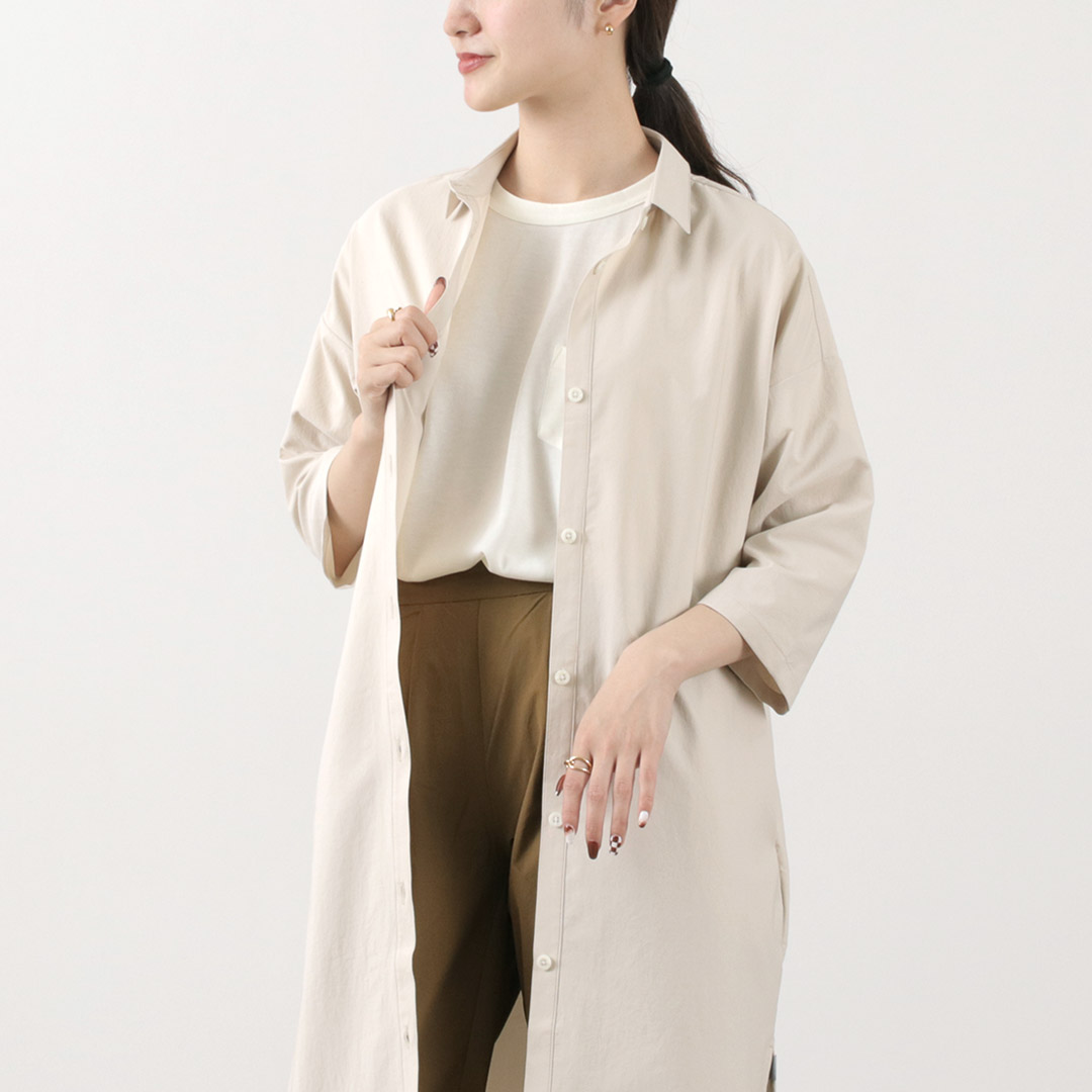 HOUDINI（フーディニ） ルートシャツ ドレス / ワンピース シャツワンピース 羽織 紫外線対策 速乾 ストレッチ