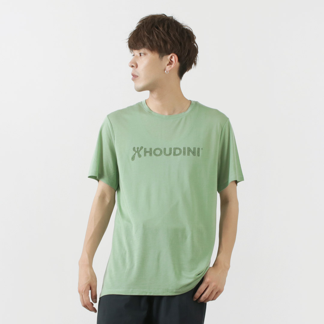 HOUDINI（フディーニ/フーディニ） ツリーTEE ドローイング ロゴ