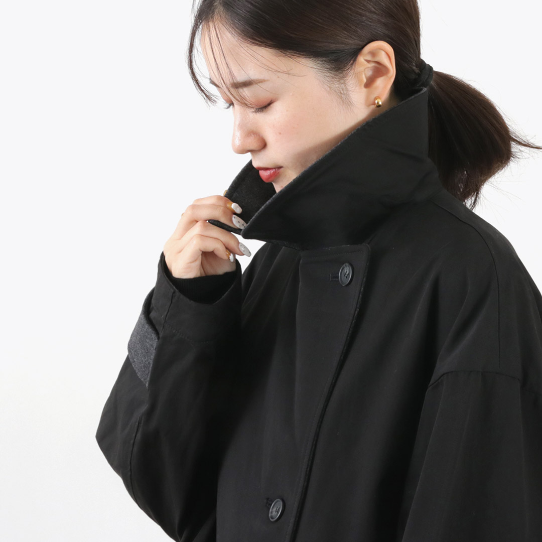 mizuiro ind コクーンコート mizuiro ind コクーンワイドワンピース｜ MARcourt ONLINE STORE