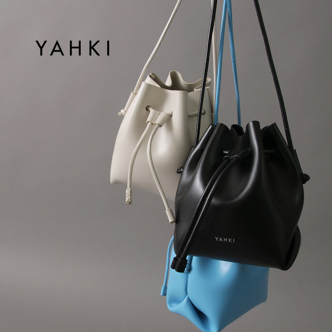 YAHKI（ヤーキ） 巾着ショルダー スモール SOFT W FACE / レディース 