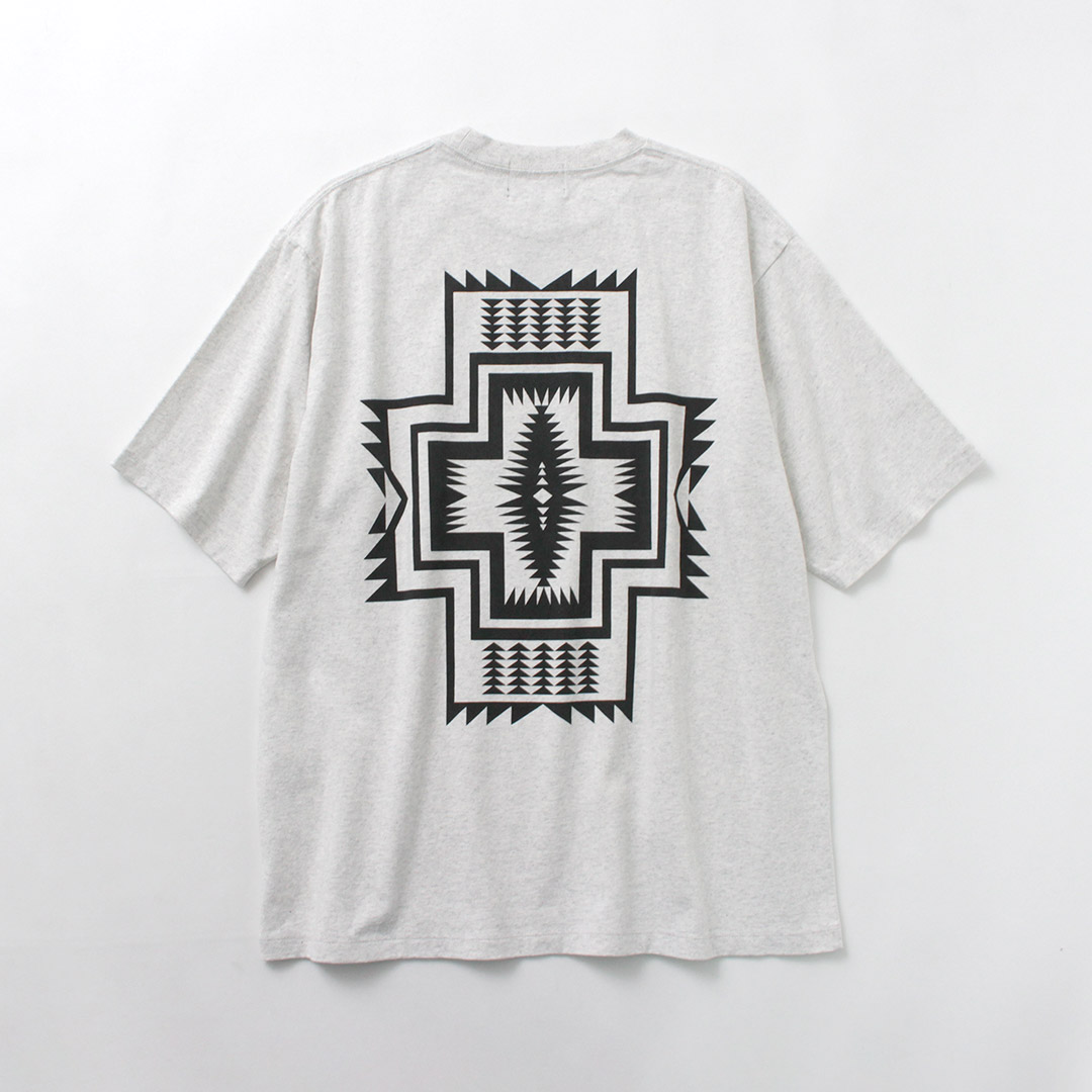 PENDLETON（ペンドルトン） バック プリント Tシャツ / 半袖 ショートスリーブ メンズ レディース ネイティブ柄 PENDLETON PENDLETON（ペンドルトン） バック プリント Tシャツ
