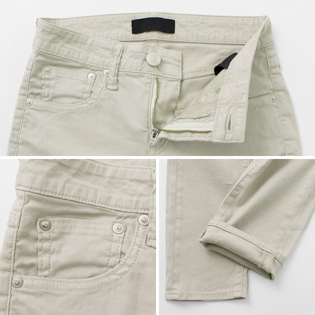 RED CARD ANNIVERSARY HIGH RISE TAPERED DENIM PANTS JEANS