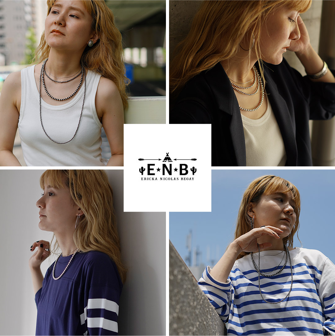 アクセサリー ERICKA NICOLAS BEGAY Necklace ERICKA NICOLAS BEGAY BEGAY（エリッカ ニコラス ビゲイ） 6mm