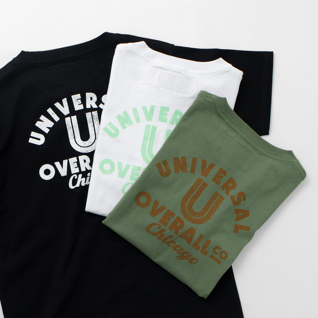 UNIVERSAL OVERALL（ユニバーサルオーバーオール） USコットン バックプリントTEE / レディース : 17903 : GochI  by ROCOCO - 通販 - Yahoo!ショッピング